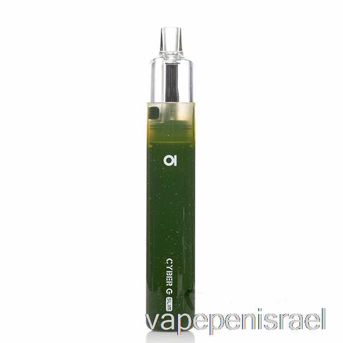 חד פעמי Vape Israel Aspire Cyber G Slim Pod System שרך ירוק